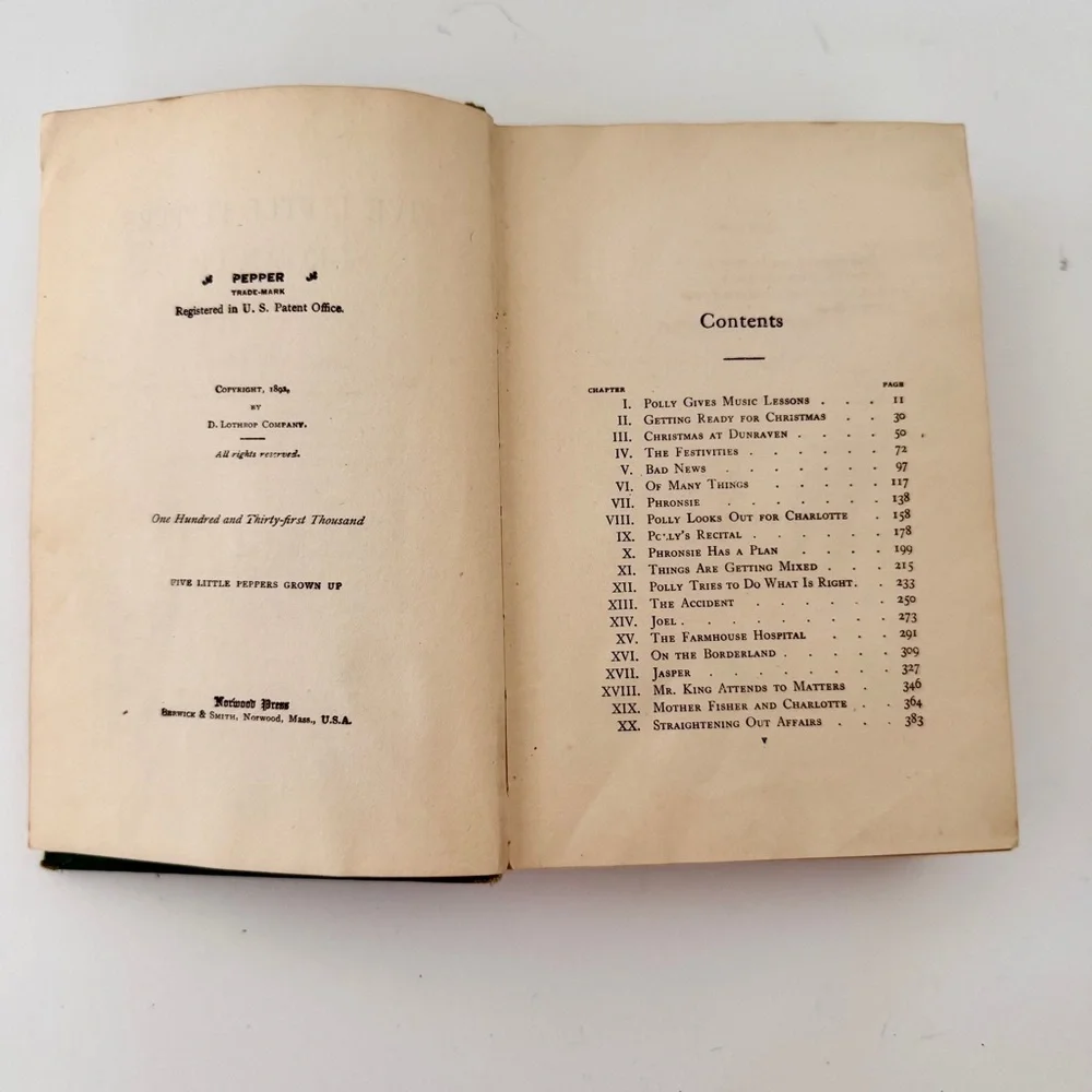 antique book questions leave